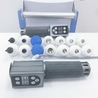 De blauwe Witte Lage Machine van de de Schokgolftherapie van Intensiteits Dubbele Chanel 14Pcs Extracorporeal voor de Behandeling en Tendonitis van ED