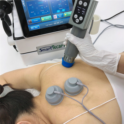 De capacitieve Rf-van de Hulptecar van de Spierpijn van het de Therapieapparaat Hals EMS Massager