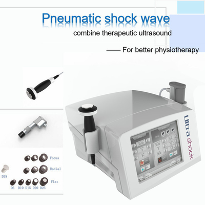 Van de het Lichaamspijn van de Drukgolfultrasone klank Fysiek van de de Therapiemachine Pneumatisch de Schokgolfmateriaal van Ultrashock