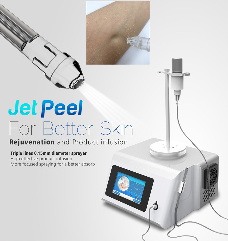 Hydraten Jet Peel Skin Rejuvenation Machine met 6 Bardruk