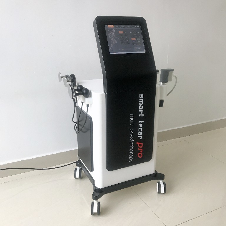 ESWT-de Machine van Schokgolftherpay met de Diathermiemachine van rf Tecar voor injuiry Sport